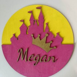 Princess nursery sign