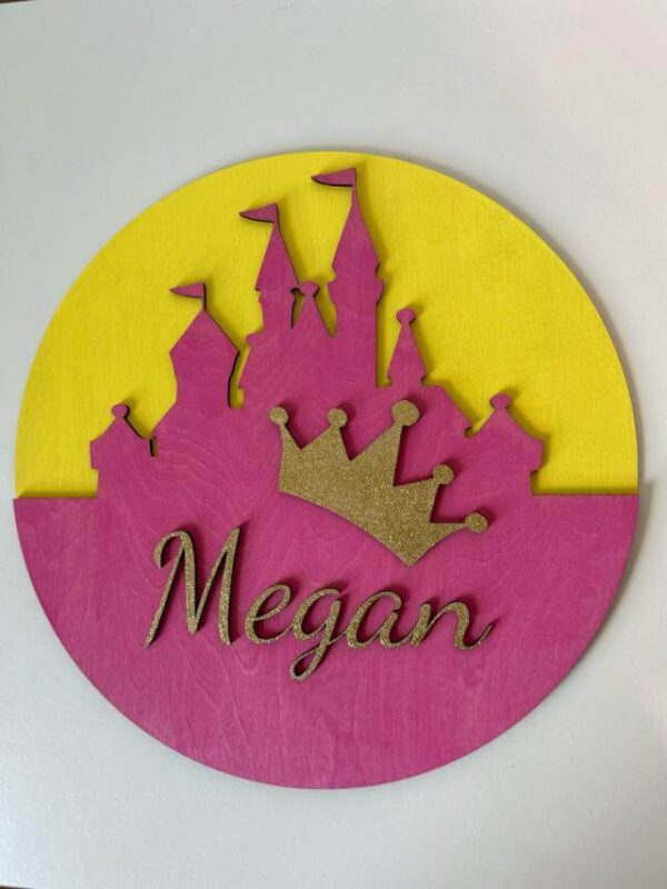 Princess nursery sign